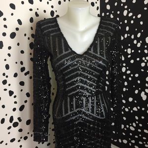 Sequin formal dress